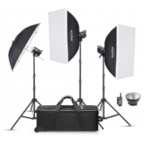 Godox MS200-D Trio Kit sada bleskov 3x 200Ws